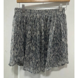 Converse Skirt Womens‎ Small Gray Zip Stretch Short Lightweight Casual Ladies